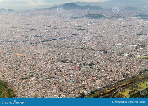 Aerial View of Ciudad De Mexico Mexico Cit Stock Image - Image of panorama, american: 187288635