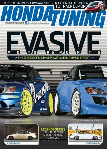 Free PDF Magazine Download: Honda Tuning Magazine August 2012