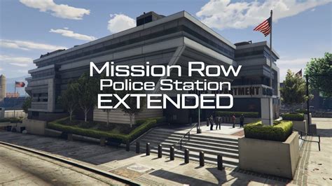 Mission Row Police Station — Interior Extended Discontinued – GTA 5 mod