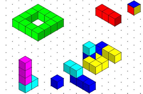 Isometric Drawing and 3D Cubes | Passy's World of Mathematics