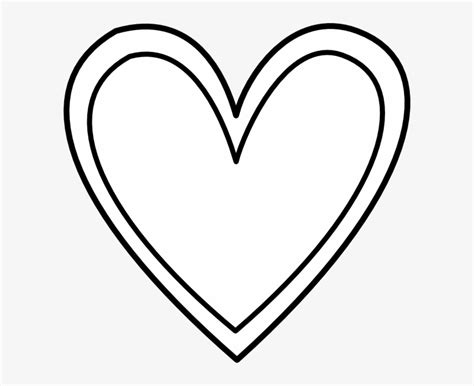 How To Set Use Double Heart Outline Clipart - White Double Heart Icon Png Transparent PNG ...