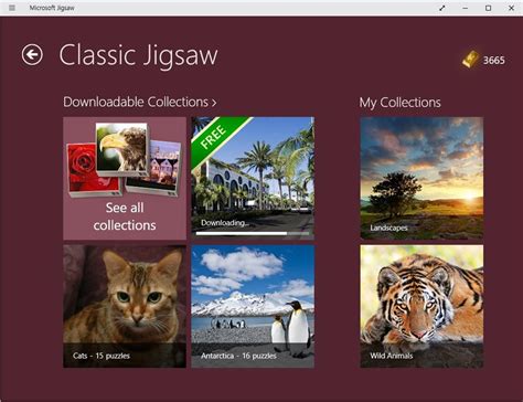 Microsoft Jigsaw Puzzle 게임의 퍼즐 패키지 다운로드가 되지 않습니다. - Microsoft 커뮤니티