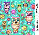 Cute Owl Wallpaper Pattern Free Stock Photo - Public Domain Pictures