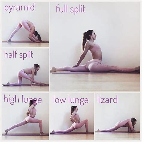 Splits tutorial #YogaRelaxationPosesandSequence #yogamats | Flexibility workout, Dancer workout ...