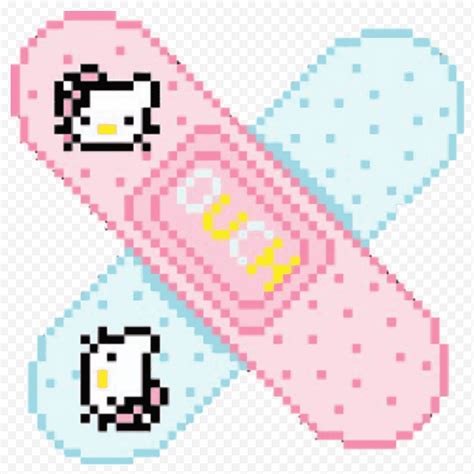 Hello Kitty, Pixel Art, Kawaii, Pastel, Drawing, Ternura, Línea, Rosa png | Klipartz