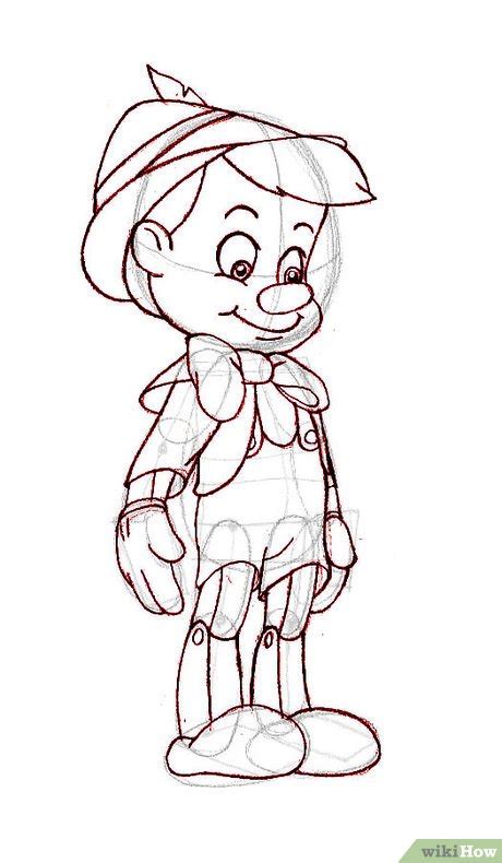 How to Draw Pinocchio: 6 Steps (with Pictures) - wikiHow