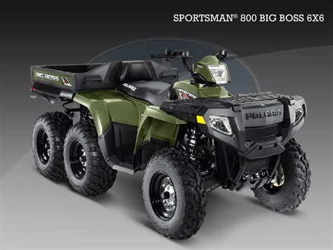 POLARIS Sportsman Big Boss 6x6 800 (2009-2010) Specs, Performance & Photos - autoevolution