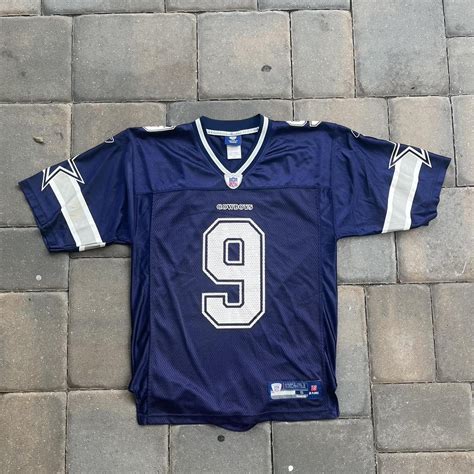 Tony Romo Cowboys Football Jersey Men’s Size Small... - Depop