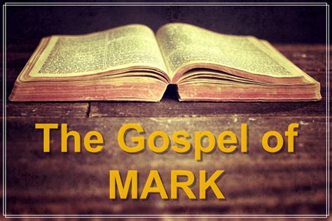 The Gospel of Mark. Mark 1:1–26 | by Matthew White | Cornerstone Church of Cochran | Medium