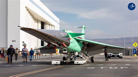 NASA's X-59 was taken out of the hangar for the first time: photo