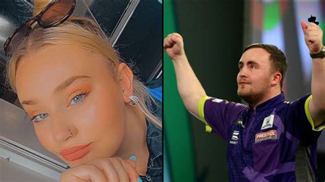 Luke Littler's girlfriend sends message to 16-year-old as he reaches semi-final of World Darts ...