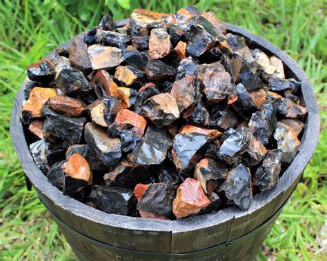 Rough Natural Black Onyx Stones: Choose Ounces or lb Bulk Wholesale ...