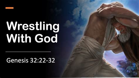 Wrestling With God - YouTube