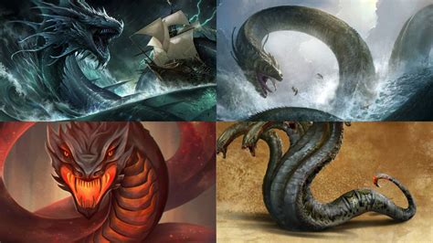 10 Famous Mythological Snakes from Around the World