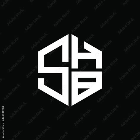 SHB logo SHB icon SHB vector SHB monogram SHB letter SHB minimalist SHB ...