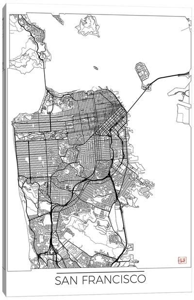 San Francisco Maps Art Prints | iCanvas