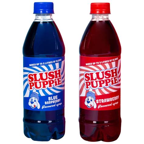 Slush Puppie Slushie Syrup Set | Flavoured Crushed Ice - B&M