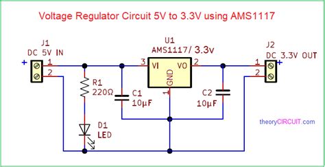 Ams1117 5v Circuit Diagram