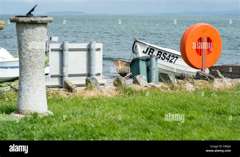 Moelfre fishing village, Anglesey, North Wales, UK Stock Photo - Alamy