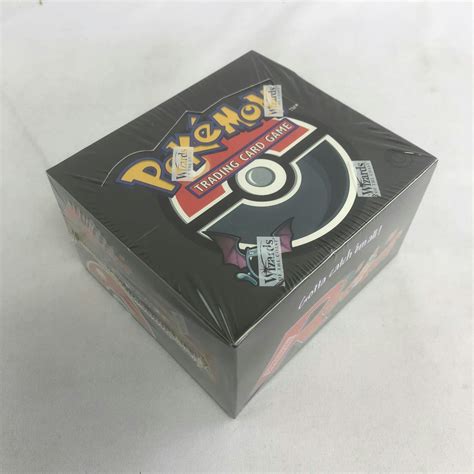 Pokemon Team Rocket 1st Edition Booster Box WOTC Sharp corners | DA ...