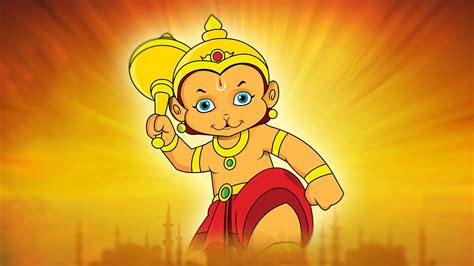 Hanuman Cartoon Wallpapers - Wallpaper Cave