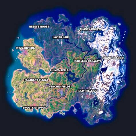 Fortnite Chapter 5 Season 1 map changes and new locations - Dexerto