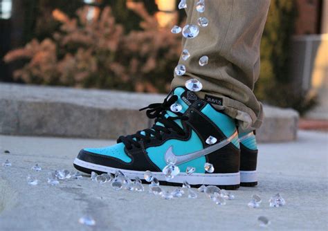 Nike SB Dunk High ‘Tiffany’ (by esko191) – Sweetsoles – Sneakers, kicks and trainers.