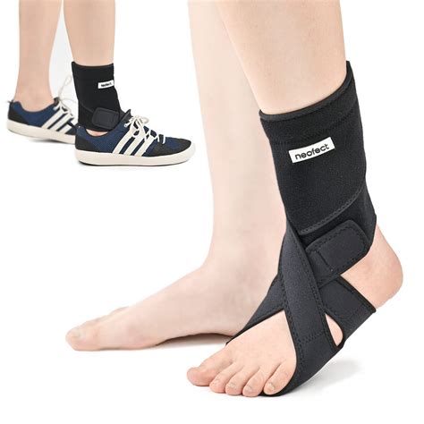 Buy NEOFECT Drop Foot Brace Black Right AFO Foot Drop Brace for Walking ...