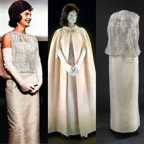 Jacqueline Kennedy's Inaugural gown, 1961. | Jacqueline kennedy style, Jackie onassis style ...