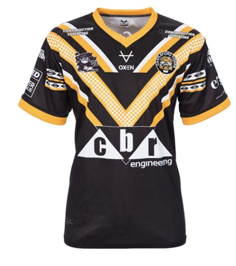 Castleford Tigers reveal stunning new kit which pays homage to former ...