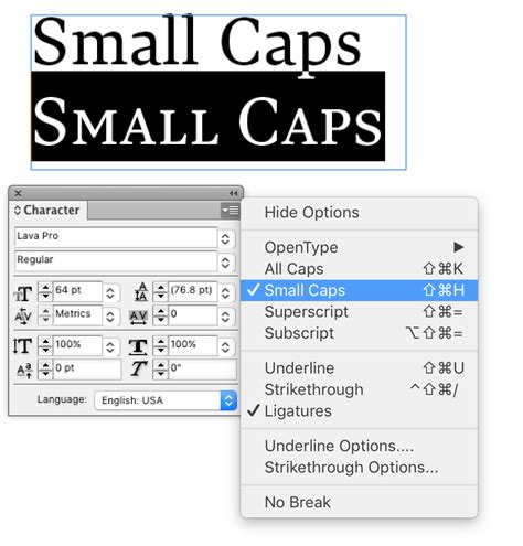 How toadd small caps in word - geravery