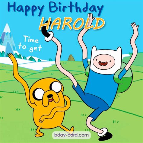 Birthday images for Harold 💐 — Free happy bday pictures and photos | BDay-card.com