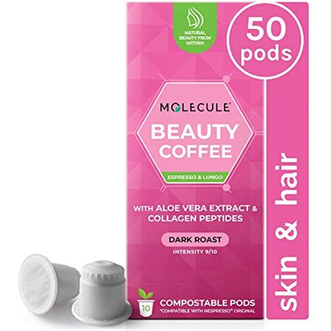 Beauty Nespresso Compatible Pods By Molecule, Dark Roast, Arabica With ...