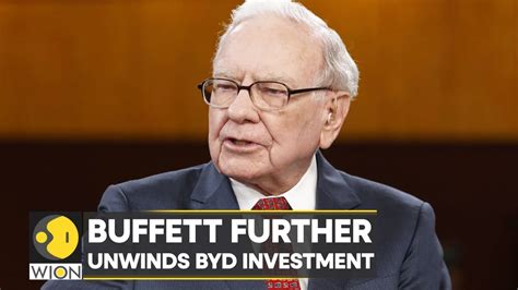 World Business Watch: Warren Buffett further unwinds BYD investment ...