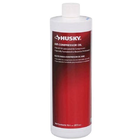 Husky 16 oz. Air Compressor Oil-HDA10700AV - The Home Depot