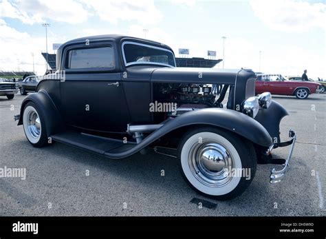 1932 Ford Model A hot rod Classic American car Stock Photo - Alamy