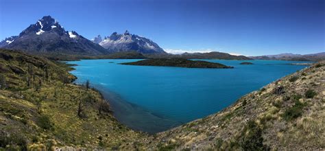 [43002000] (OC) Lake Pehoé while hiking the W Circuit in Torres del Paine National Park Chile ...