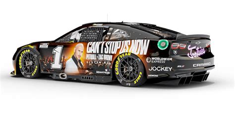 Photos: Ross Chastain's No. 1 Pitbull Tour 2022 paint scheme | NASCAR