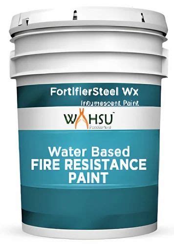 Water Based Fire Resistance Paint, For Metal and Wood, Blue at Rs 975 ...