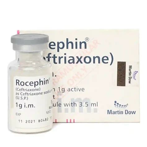 Rocephin 1g I-m Injection Uses, Side effects & Price in Pakistan