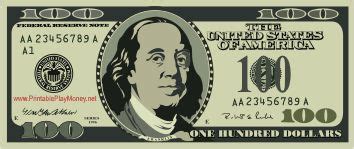 100 Dollar Bill Drawing at GetDrawings | Free download