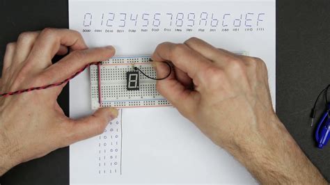 Designing a 7-segment hex decoder - YouTube