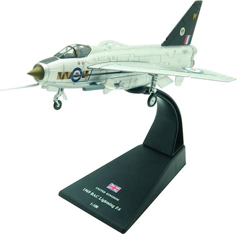 BAC Lightning diecast 1:100 fighter model (Amercom SL-50): Amazon.co.uk: Toys & Games