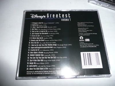 WALT DISNEY'S GREATEST VOL 1 & 2 2CD BOX SET NEW | eBay