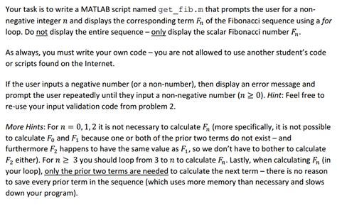 Solved Fibonacci Numbers In mathematics, the Fibonacci | Chegg.com