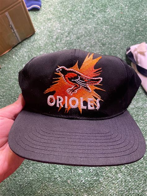 MLB Vintage Baltimore Orioles SNAPBACK Black MLB | Grailed