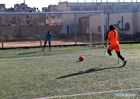 Spotlight: Child amputees regain weekly soccer training in Gaza amid ...