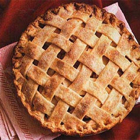 Old-Fashioned Lattice-Top Apple Pie recipe | Epicurious.com