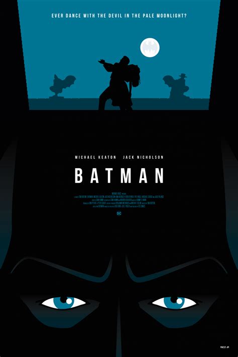 BATMAN 1989 Poster Art | Poster By Rico Jr