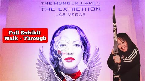 The HUNGER GAMES Exhibition at MGM Grand Las Vegas - YouTube